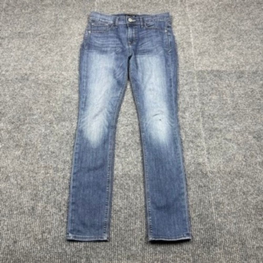 Express EXP Supersoft Mid Rise Super Skinny Jeans Medium Wash 6R 027200125